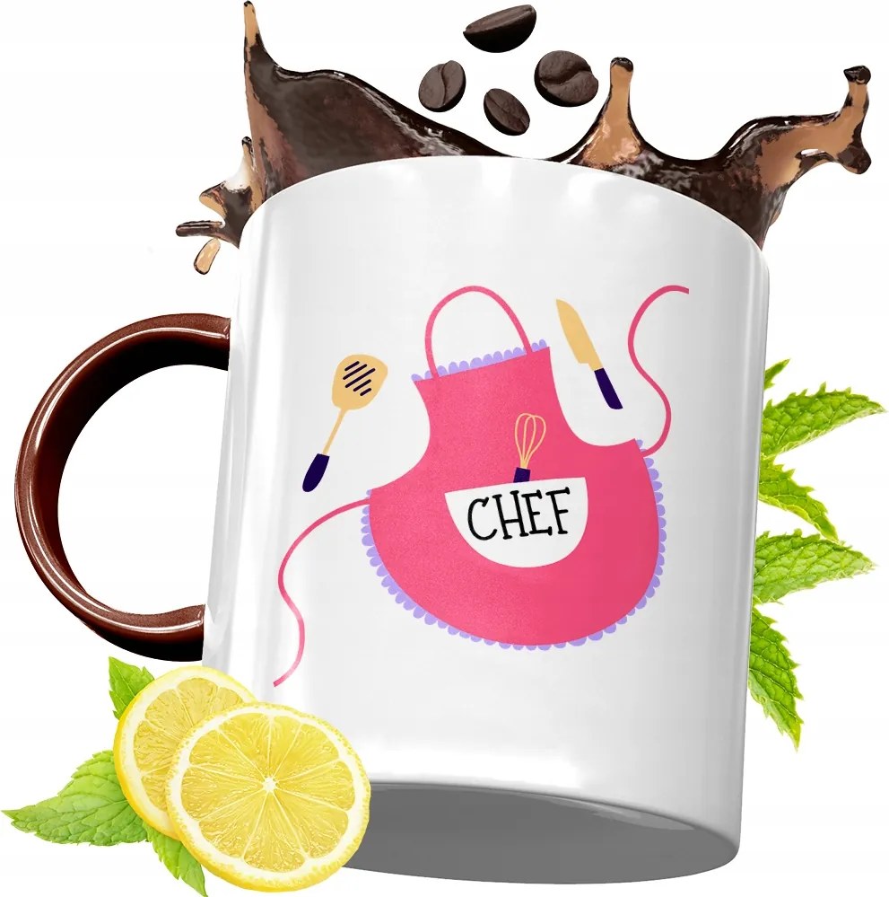 Bordó Bögre Szakácsnak Születésnapi Ajándék fényképes nyomattal