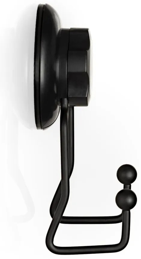Bestlock Black fekete öntapadós dupla fali akasztó - Compactor