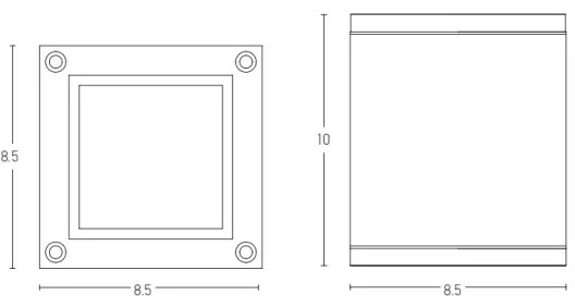 Zambelis E270 - Kültéri spotlámpa 1xGU10/35W/230V IP65 fehér