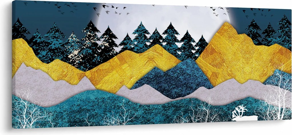 Kép - sarki táj (120x50 cm)