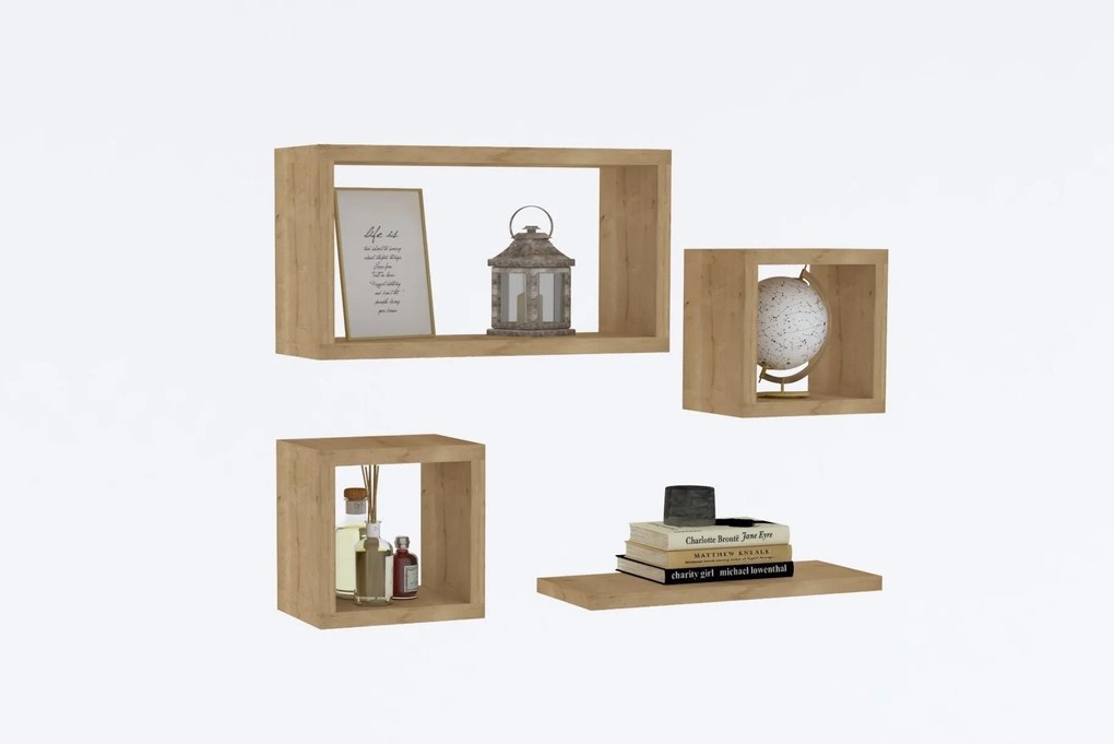Fali polc Babi - Sapphire Oak
