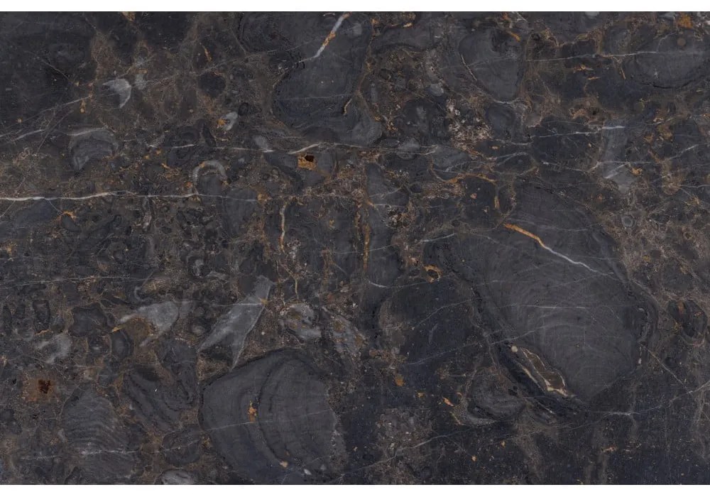 Fekete márvány dohányzóasztal 70x140 cm Vega – Actona