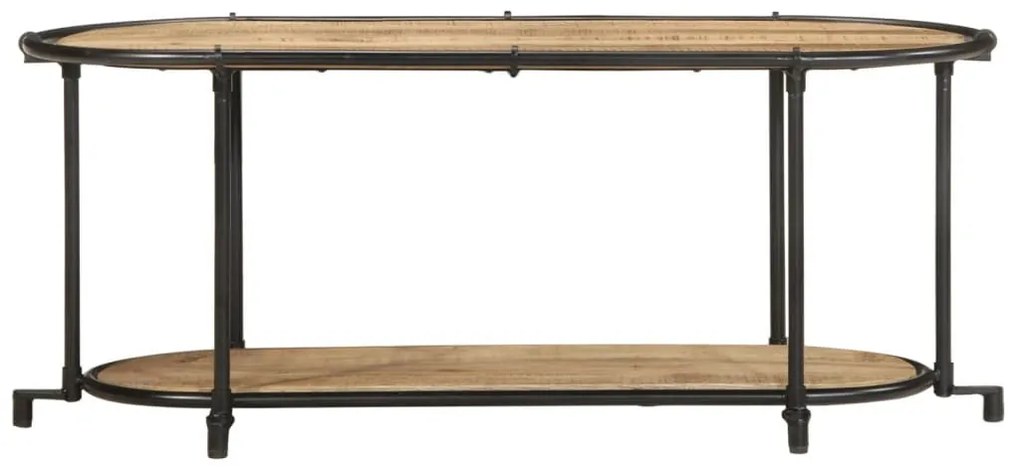 tömör nyers mangófa TV-szekrény 100 x 42 x 40 cm