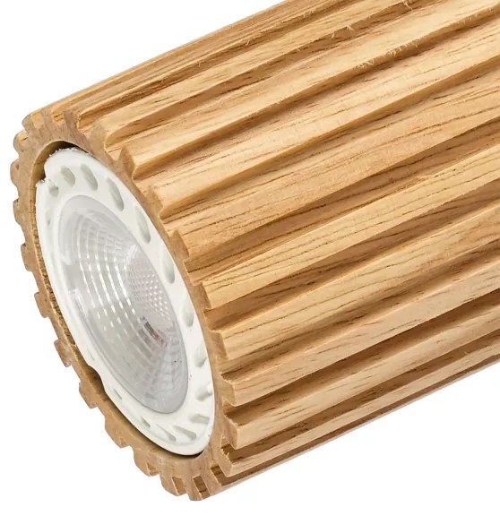 Brilagi - MODERN WOOD mennyezeti spotlámpa 3xGU10/8W/230V fa/fehér
