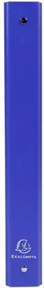 Gyűrűs könyv, 4 gyűrű, 40 mm, A4, karton, EXACOMPTA, kék (EX51372E)