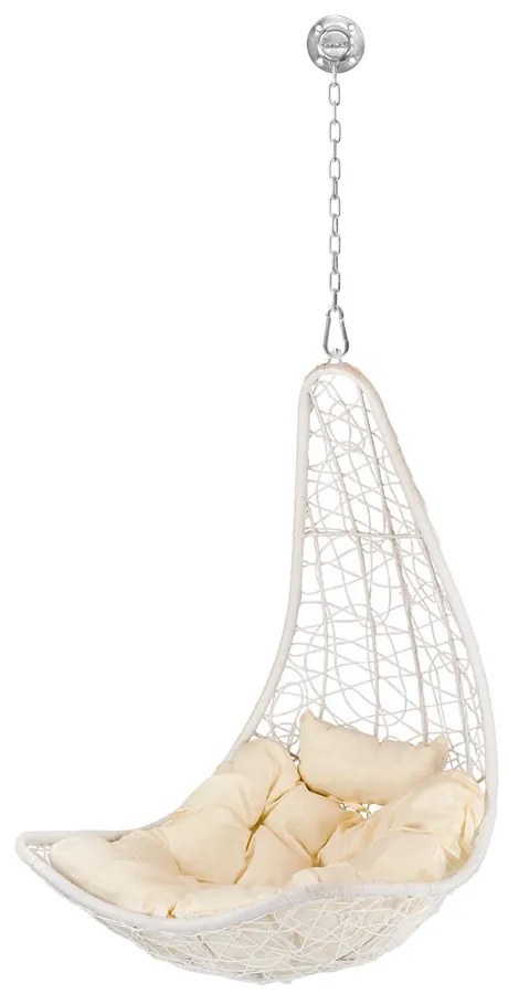 Natal Easy kerti függőfotel fehér rögzítő készlettel