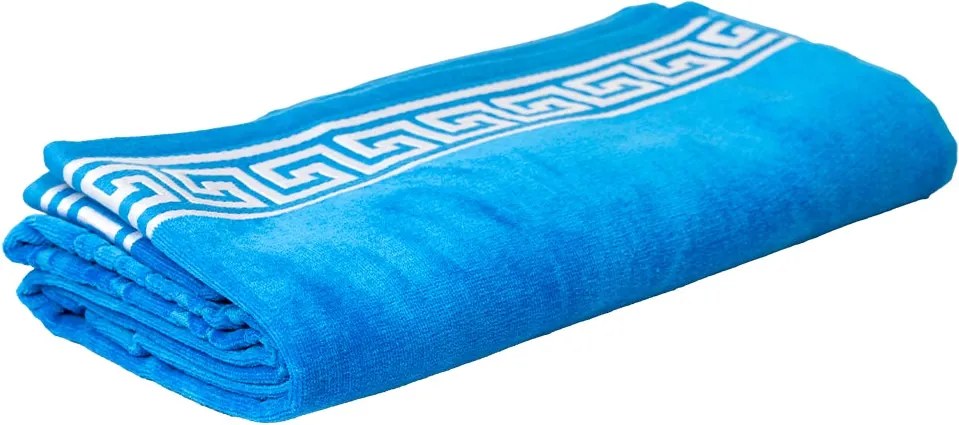 POSEIDON Strandtörölköző kék 165x90cm