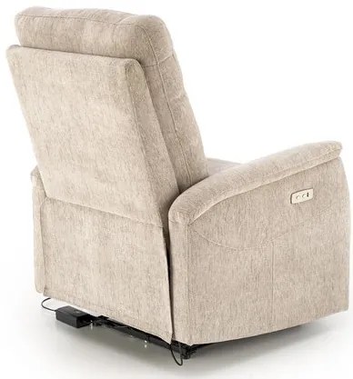 JAMAL elektromos relax fotel bézs