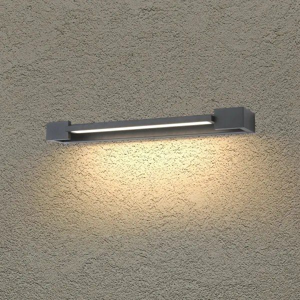 Brilagi - LED-es fürdőszobai tükörvilágítás AQUA LINE LED/12W/230V 45 cm IP44 antracit