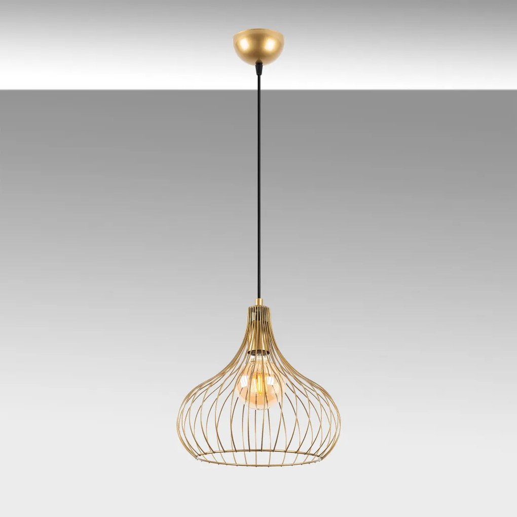 Teldamla fém függőlámpa, Ø22 cm – TR942FLG1604