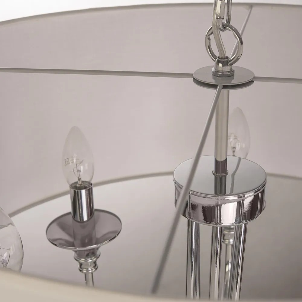 Cosmolight glamour klasszikus csillár abu dhabi fehér króm cosp06512ch-wh