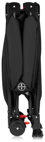 Lionelo - LAURA utazóágy, fekete karbon