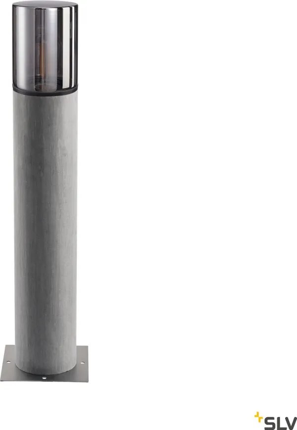 SLV 1000666 LISENNE Modern Kültéri Állólámpa Barna, Szürke E27 IP54