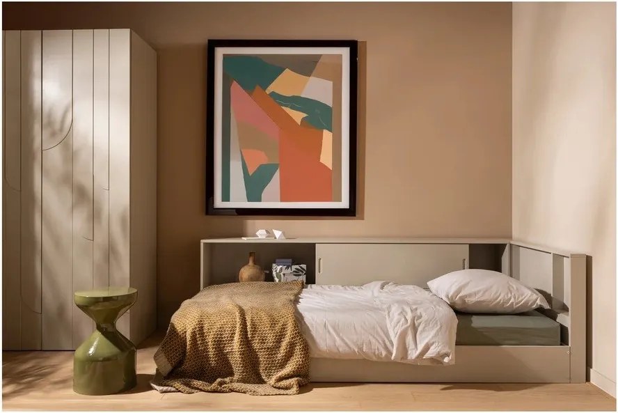 Fém kerek tárolóasztal ø 30 cm Floyd – WOOOD