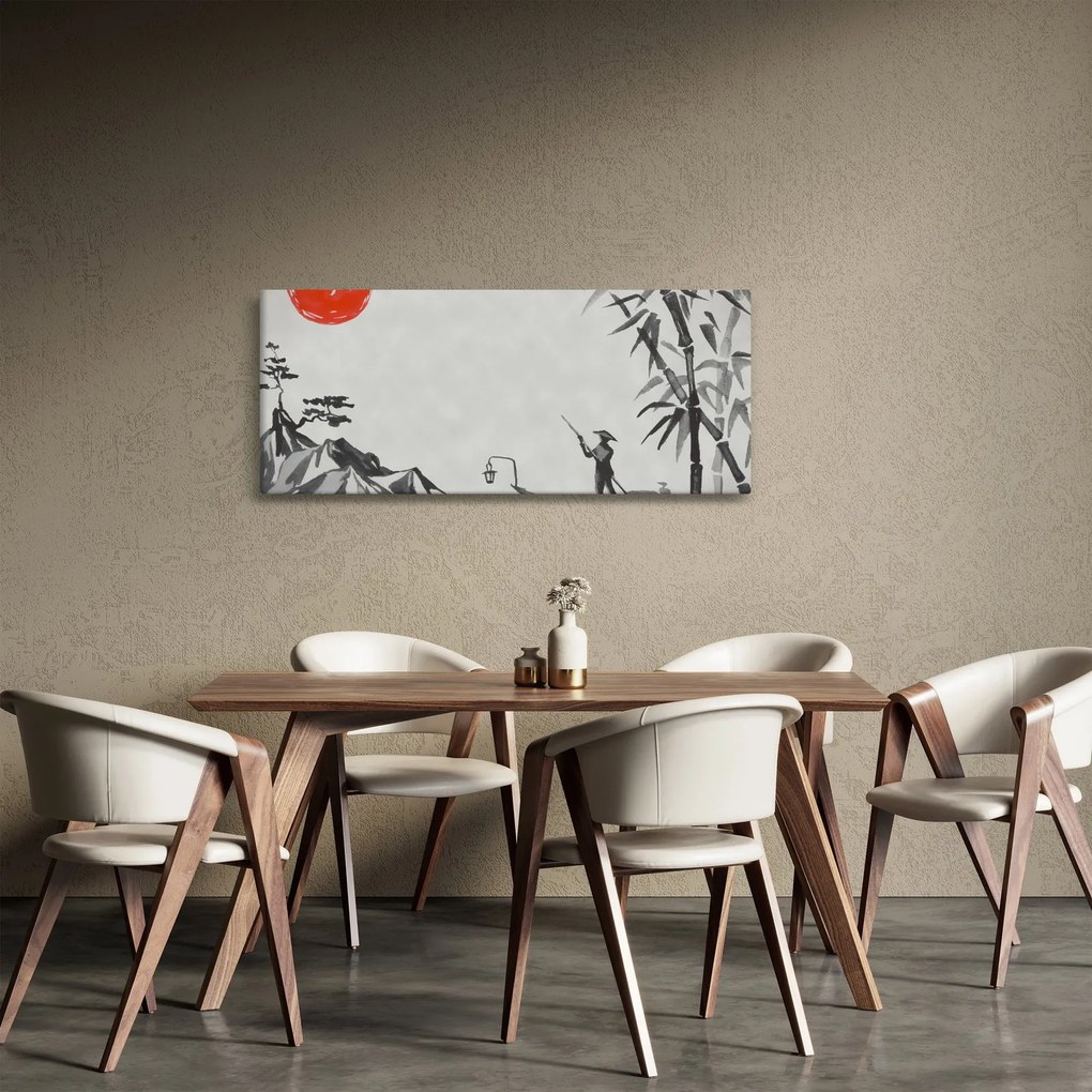Kép - Fuji-hegy (120x50 cm)