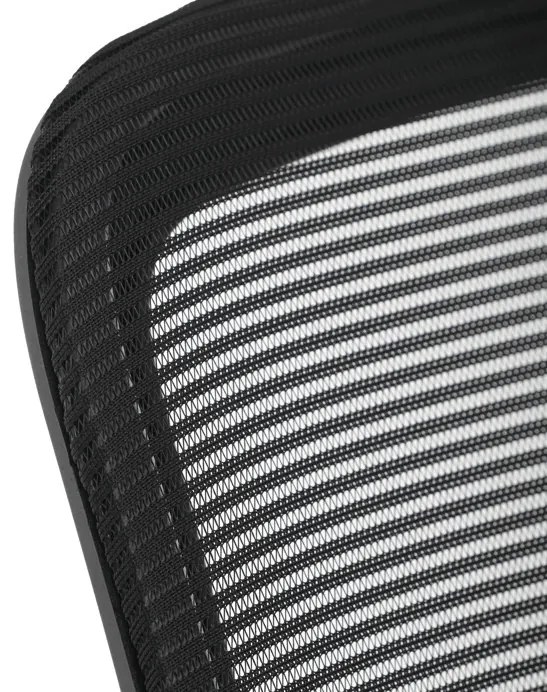 Fekete Hálós Irodai Szék, Hinta Mechanikával. BK – KA-S3015