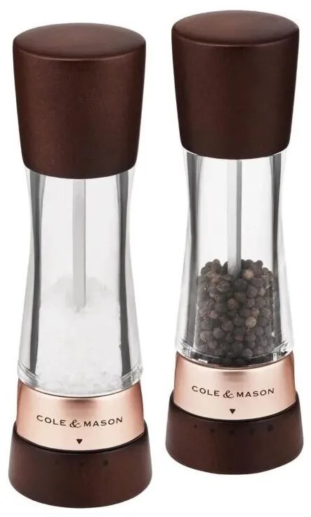 Cole&Mason - Só- és borsdaráló készlet DERWENT 2 db 19 cm bükkfa/barna