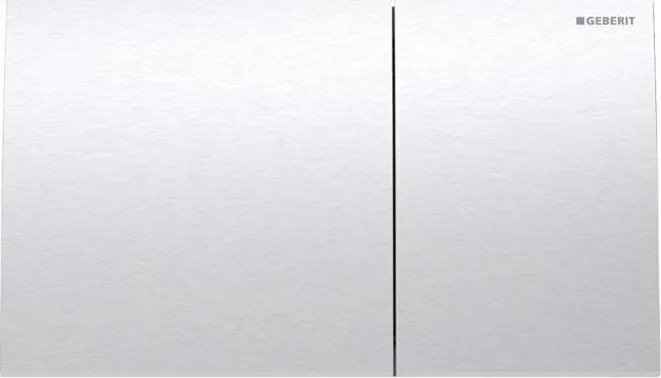 Geberit 115.622.FW.1 - Sigma70 öblítőtárcsa 25 x 14,6 cm, rozsdamentes acél