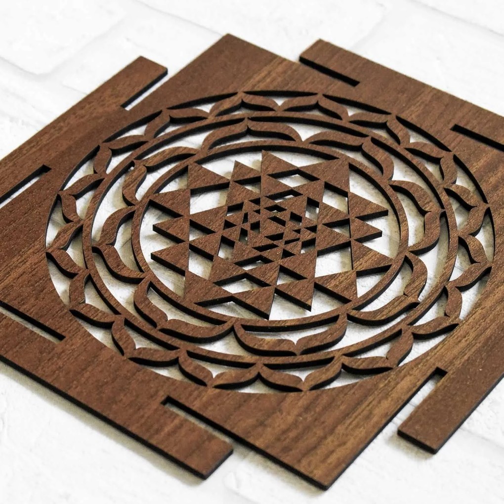 DUBLEZ | Harmonizáló mandala - Sri Yantra | Fali kép
