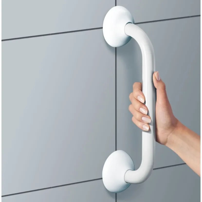 Spirella ECO fürdőszoba fogantyú, fehér, 30 cm