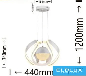 ELDLUX B21-C Modern Led Függesztett Lámpa IP20
