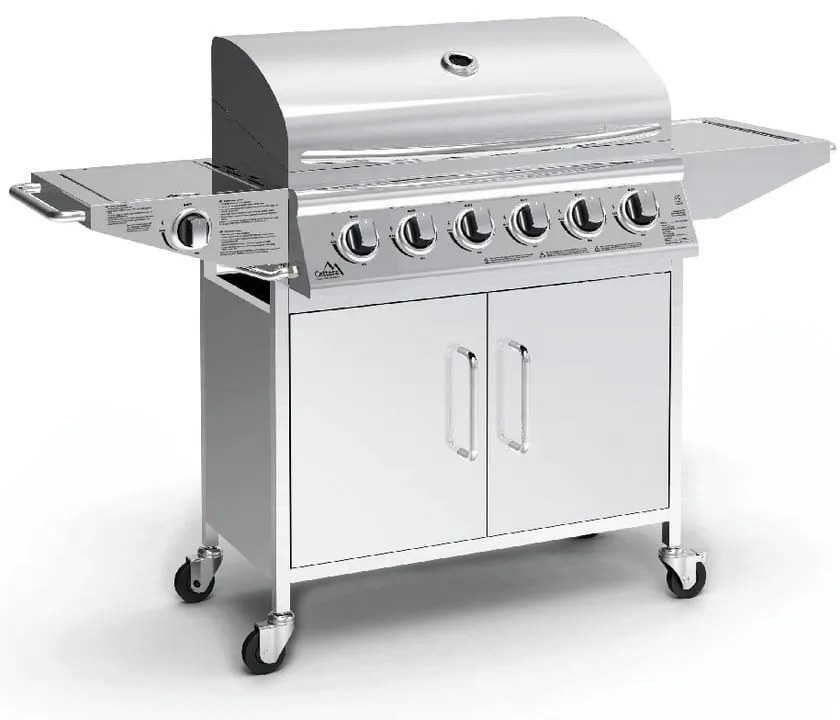 Manhattan gurulós kerti gáz grillsütő - Cattara