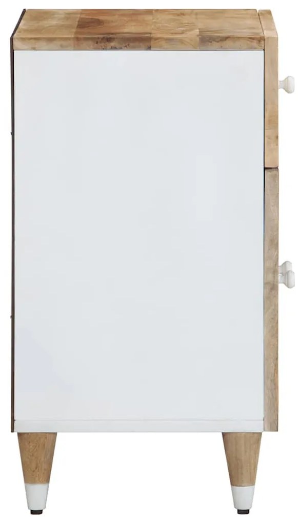 Tömör mangófa éjjeliszekrény 50 x 33 x 60 cm