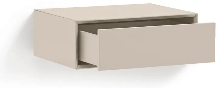 Krémszínű függő éjjeliszekrény Platt – Teulat