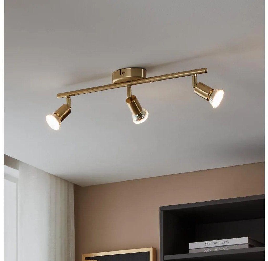 Eglo 33186 - LED Spotlámpa BUZZ-LED 3xGU10/2,8W/230V 3000K arany