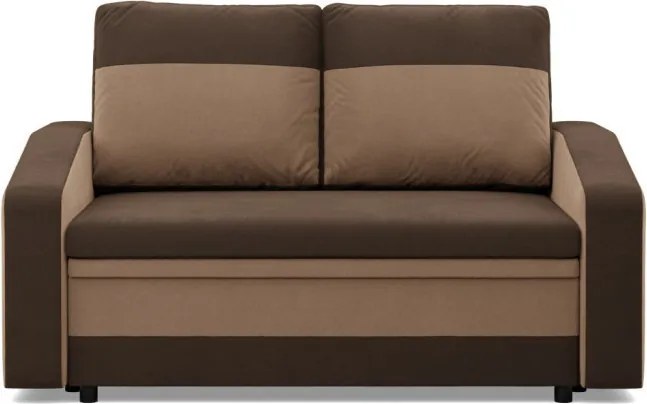 Hewlet kanapé, szövet anyag, barna