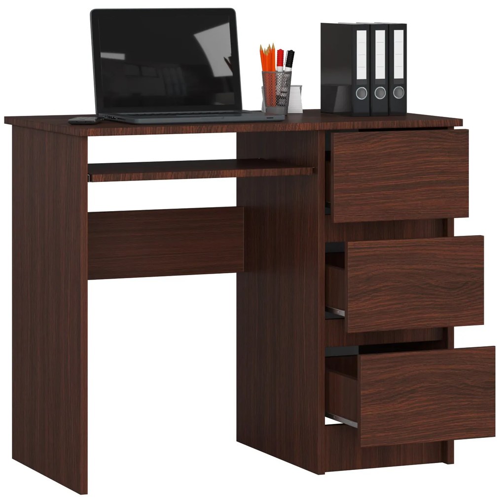 PC asztal Benicio (wenge) (J). Akció -16%. 1068985