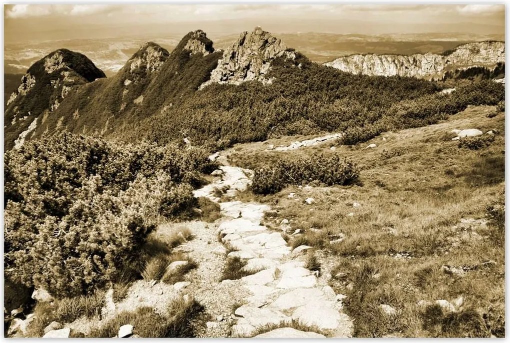 Poszterek 120x80 Tátra Lengyel hegyek Kilátás