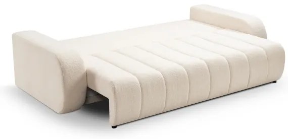 DESIO kinyitható háromszemélyes kanapé, bézs