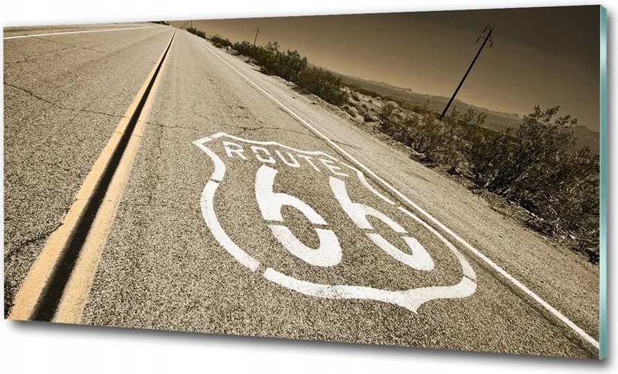 Kép akril üvegen Út Kaliforniában