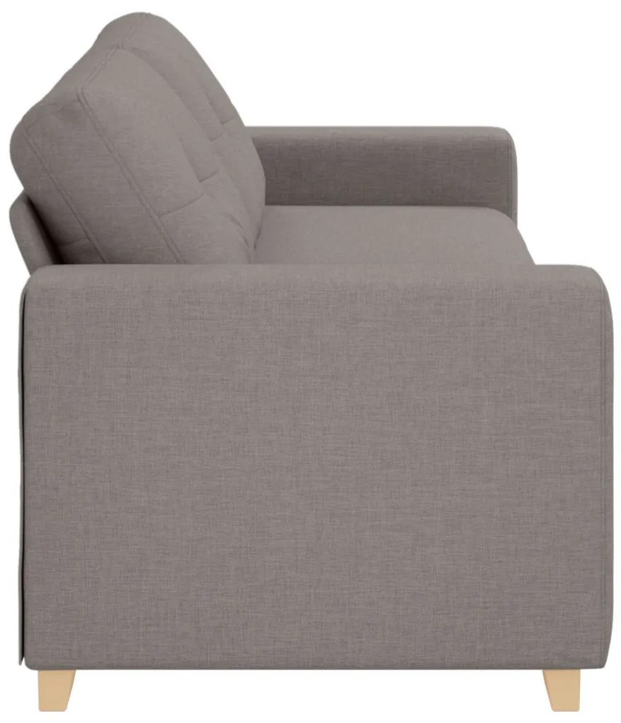 kanapé Taupe Textil, Fa Közepes Tartós Taupe kanapé