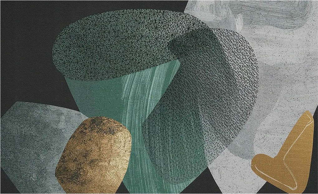 Fali fotótapéta Étkezőbe Absztrakt geometria 416x254