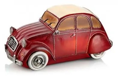 Markslöjd 703952 - LED dekoráció NOSTALGI 6xLED/0,36W/3xAA C3 piros