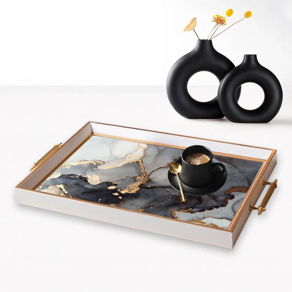 Üveg tálca, 38×24 cm – TPB9869