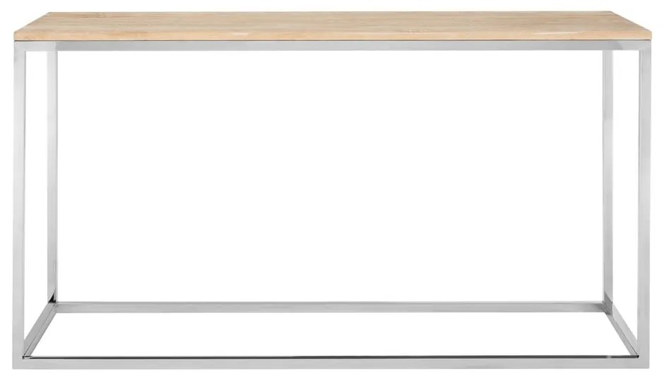 Natúr színű konzolasztal 50x150 cm Hampstead – Premier Housewares
