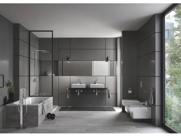 GROHE 23138000 - EUROCUBE bidécsaptelep, fényes króm