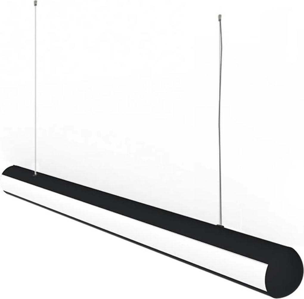 Mintaárus Bpm Függesztett lámpa Gala Led Tube fekete opál 120 cm