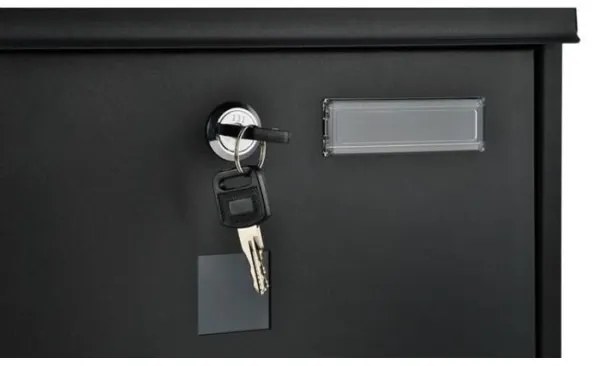 Postaláda 34x30,7 cm fekete