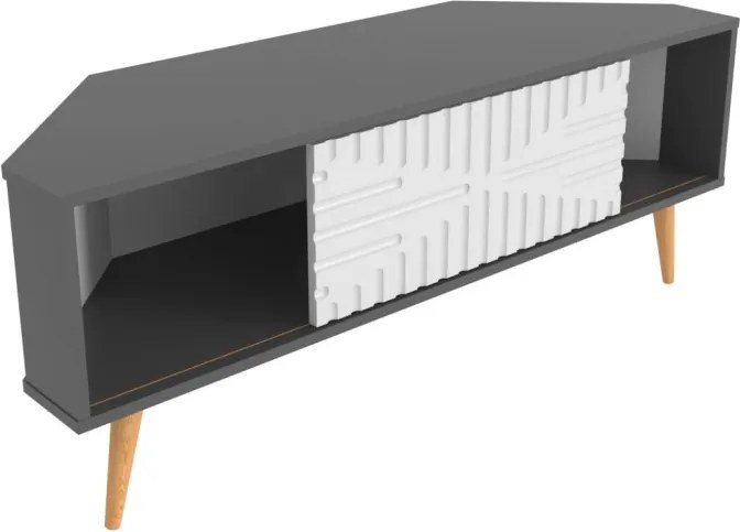 Mora - Anthracite, White