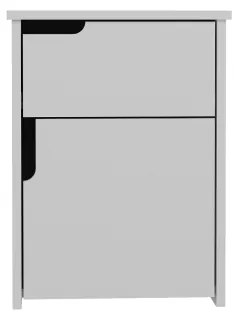 Éjjeliszekrény ASRA 60x45 cm fehér