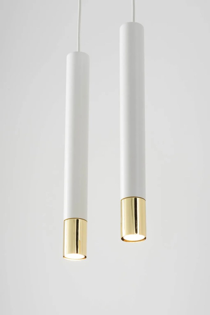 SIGMA LIGHTING 33387 SOPEL Többágú Függesztett Lámpa Fehér, Arany GU11 IP20