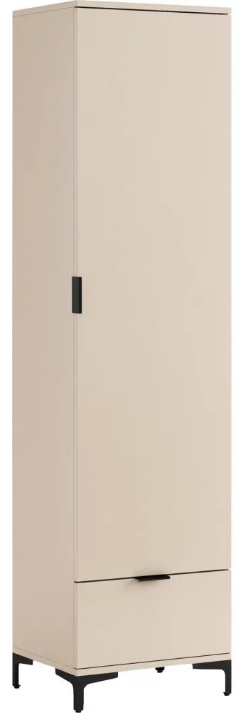 LORA bézs fiókos szekrény