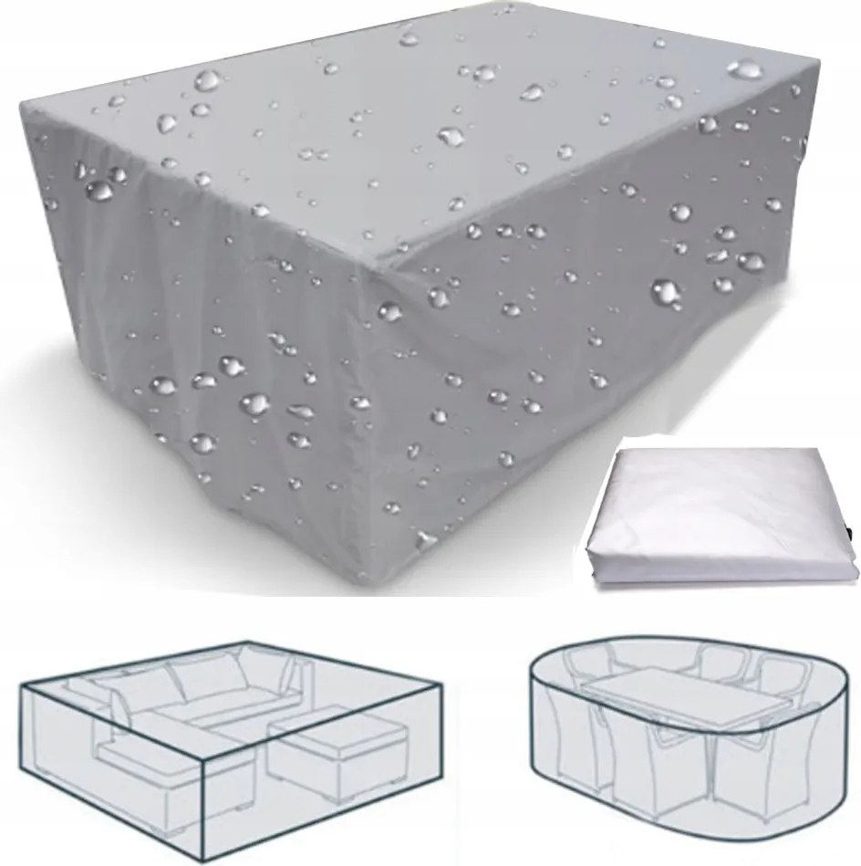 Kerti bútorhuzat 260*135*82cm