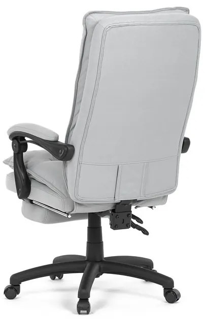 Irodai Forgószék Szinkronmechanizmussal, Ezüst Szövet Kárpittal SIL