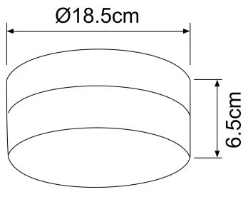 GLOBO 48401 - OPAL mennyezeti lámpa 1xE27/40W
