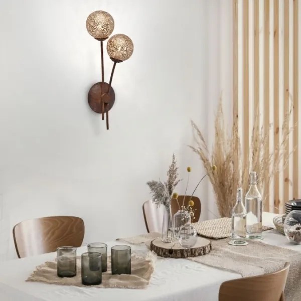 Paul Neuhaus 9032-48 - GRETA fali lámpa 2xG9/40W/230V